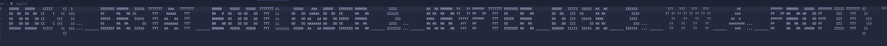flag ascii art